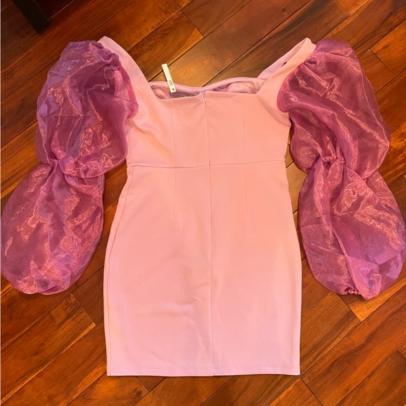 Asos women’s violet mini Dress - Picture 2 of 3